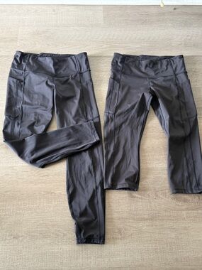 Athleta SET OF 2] Athleta Ultimate Stash Performance Leggings - Size M